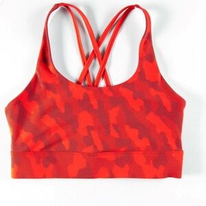 WODBOTTOM | Crimson Call of Booty
Sports Bra - Reflective Size XS